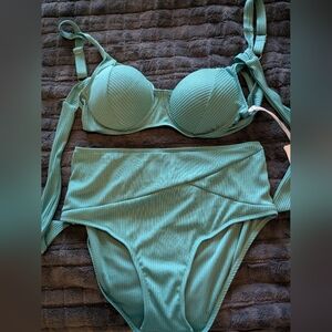 Women's Teal Bikini Set